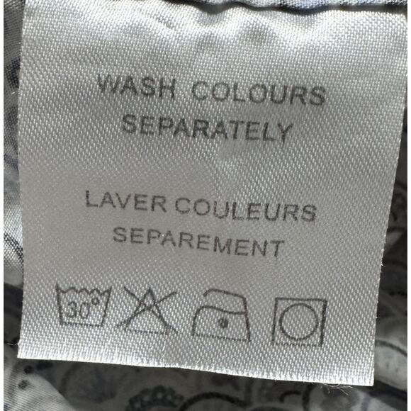 John Lennon Shirt Mens Size XL Geometric Button-Up Preppy Long Sleeve - Picture 9 of 9